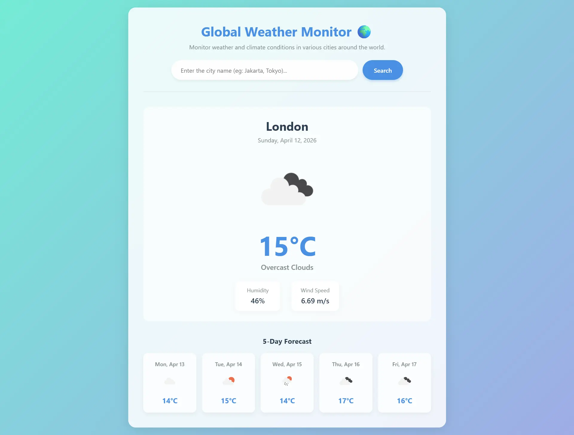 Weather Engine Preview